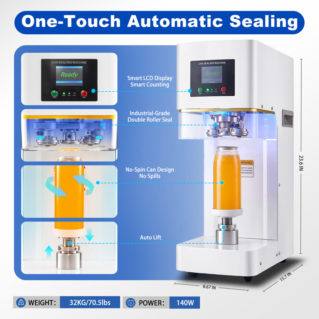 Can Sealer Machine ,White