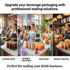 22oz (650ml) PET  sealer Cups-POP TOP LIDS,100pack